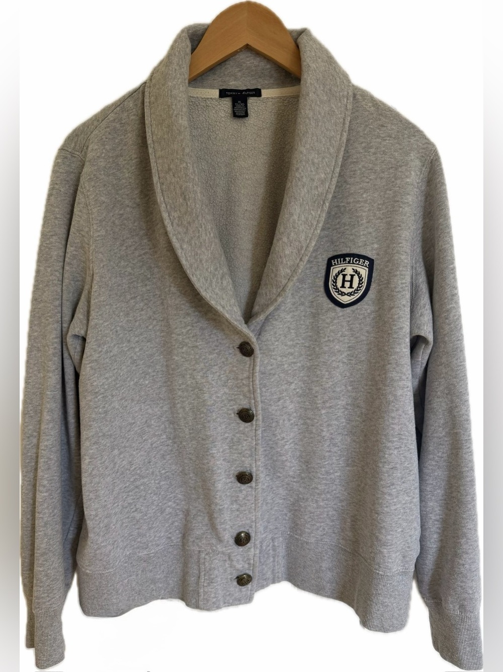 Tommy Hilfiger “High School Dropout” Vintage Unisex Cardigan